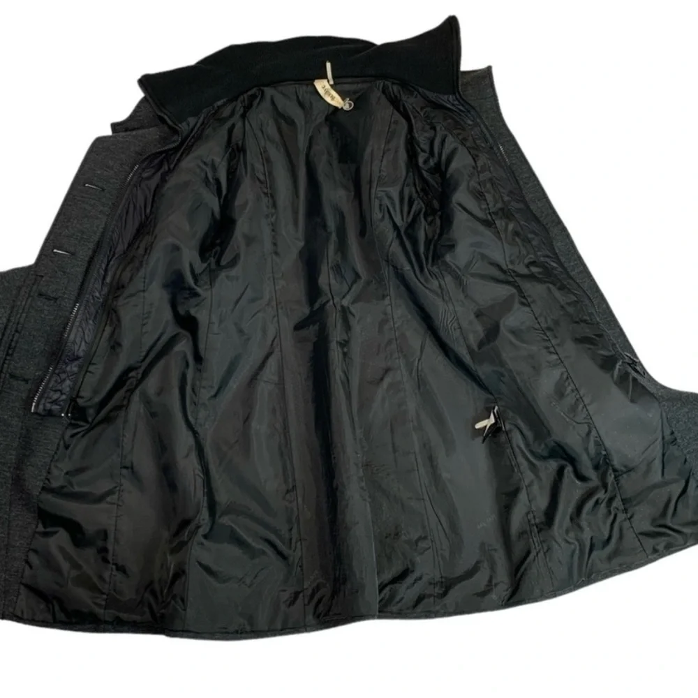 Soia and Kyo Wool Blend Jacket with Down Filled Bib and Cuffs - Picture 2 of 10